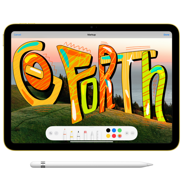 Планшеты Apple iPad 10th gen 10.9″ (2024) 4/64GB Wi-Fi Blue (MCM84QA/A) - фото 4