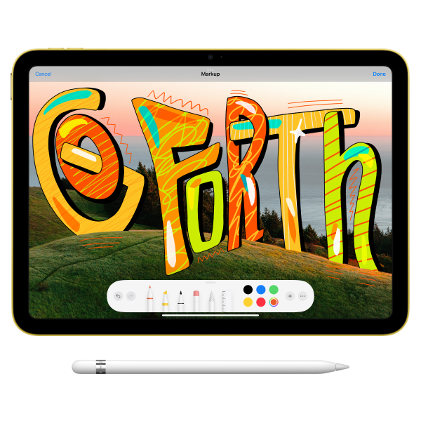 Планшеты Apple iPad 10th gen 10.9″ (2024) 4/64GB Wi-Fi + Cellular Blue (MCMK4QA/A) - фото 5