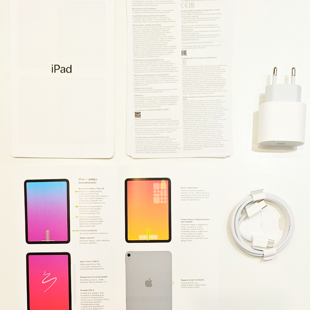Планшет Apple iPad Air 13" (2025) 8/128GB Wi-Fi Space Grey (MCNH4QA/A) - фото 4
