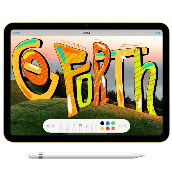 Планшет Apple iPad 10.9" 2022 4/256Gb MQ6V3 Wi-Fi + Cellular Yellow  - фото 2