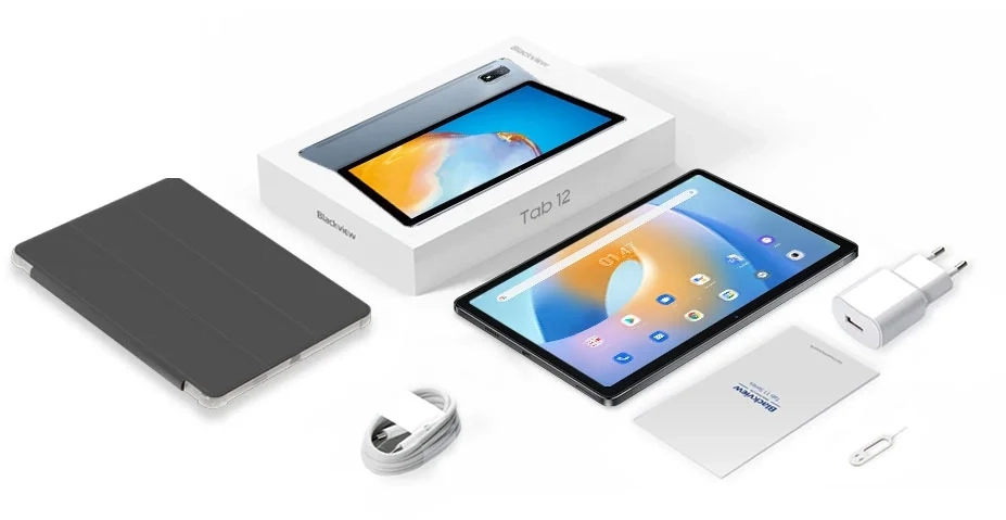 Планшет Blackview Tab 12 4/64Gb 10.1" Space Gray + Смарт-часы Blackview R3 Max Black  - фото 9