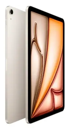 Планшет Apple iPad Air 11 2024 128GB MUXF3QA/A Wi-Fi + Cellular Starlight  - фото 2
