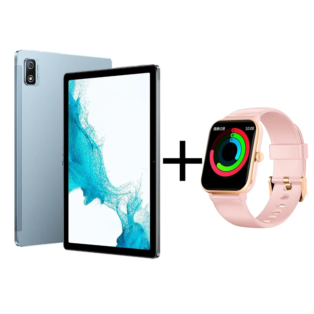 Планшет Blackview Tab 12 10.1" 4/64Gb Twilight Blue + Смарт-часы Blackview R3 Max Pink 