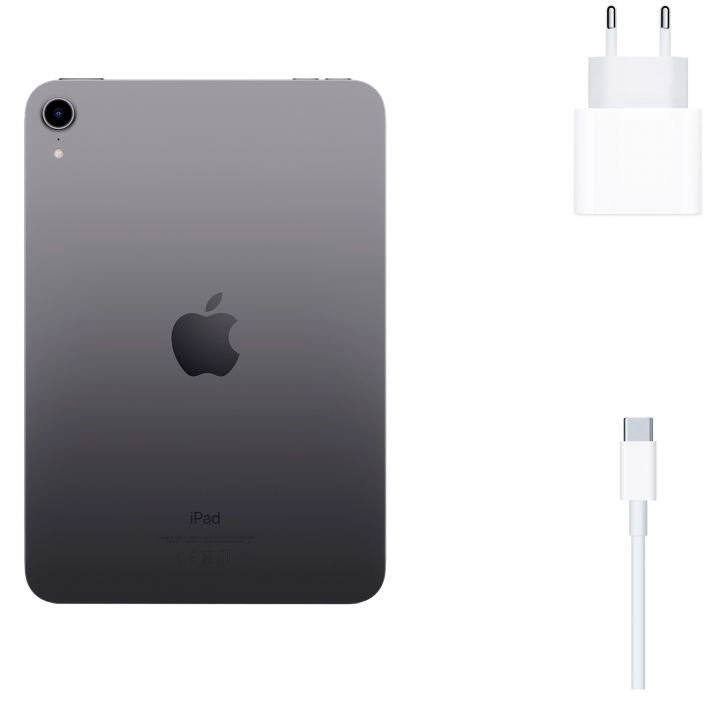 Планшет Apple iPad Mini 8.3" 2024 MXN63QA/A 128Gb WiFi Space Grey  - фото 2