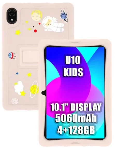 Планшет Doogee U10 Kid 4/128Gb Candy Pink  - фото 4