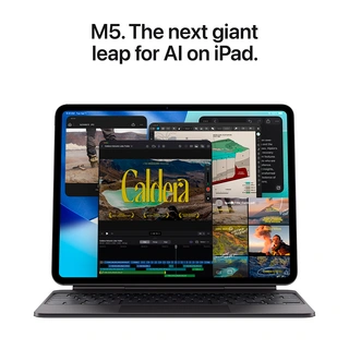 Планшет Apple iPad Pro 13" (2025) 16/1TB Wi‑Fi + Cellular, Standard glass, Silver (ME8F4QA/A) - фото 4