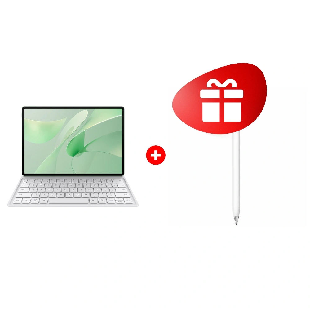 Комплект Планшет HUAWEI MatePad 12X 2025 12/256 GB Papermatte + Keyboard Green + Стилус Huawei M-Pencil 3rd generation CD54-S1 
