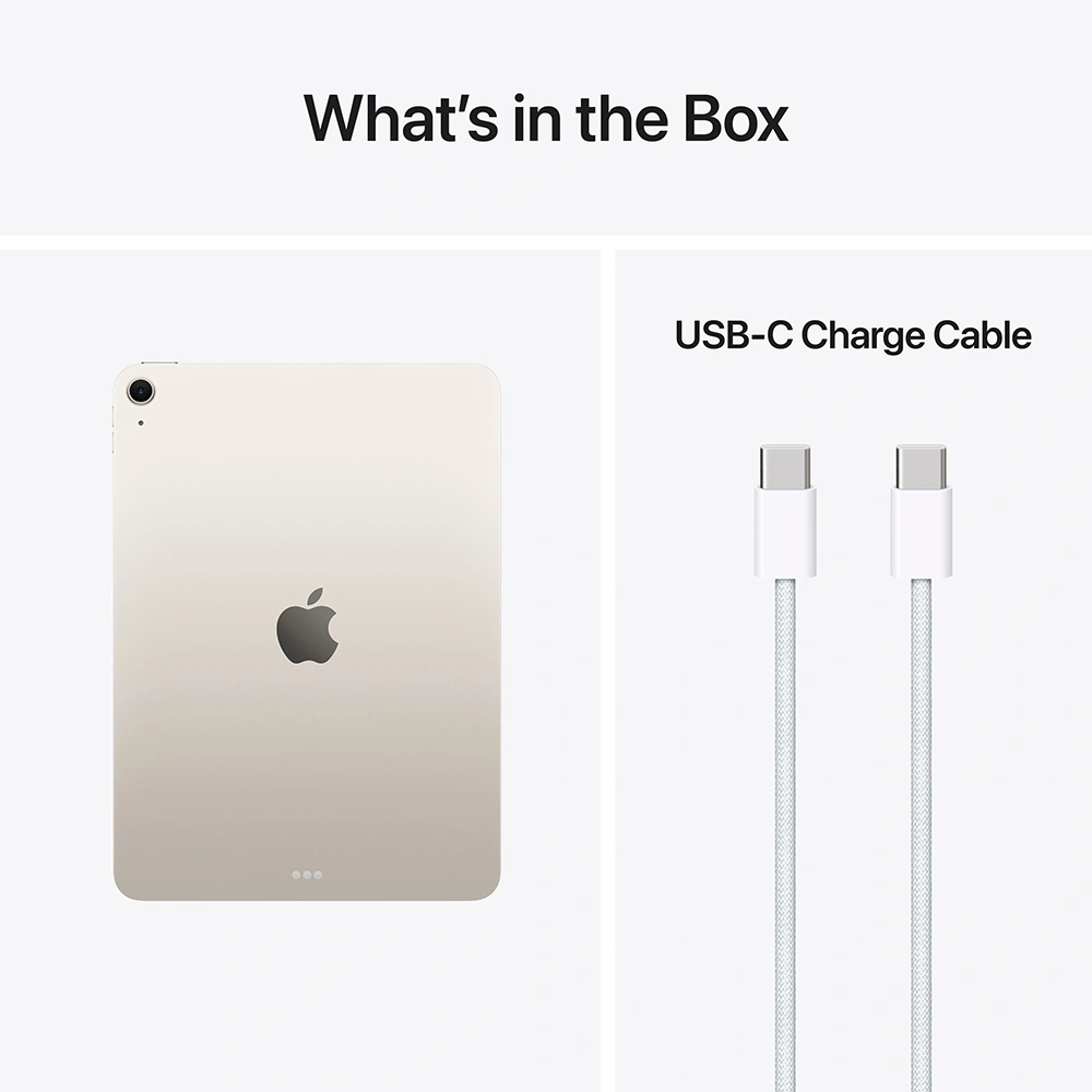 Планшет Apple iPad Air 11" (2026) 12/256GB Wi-Fi Starlight (MH374QA/A) - фото 10