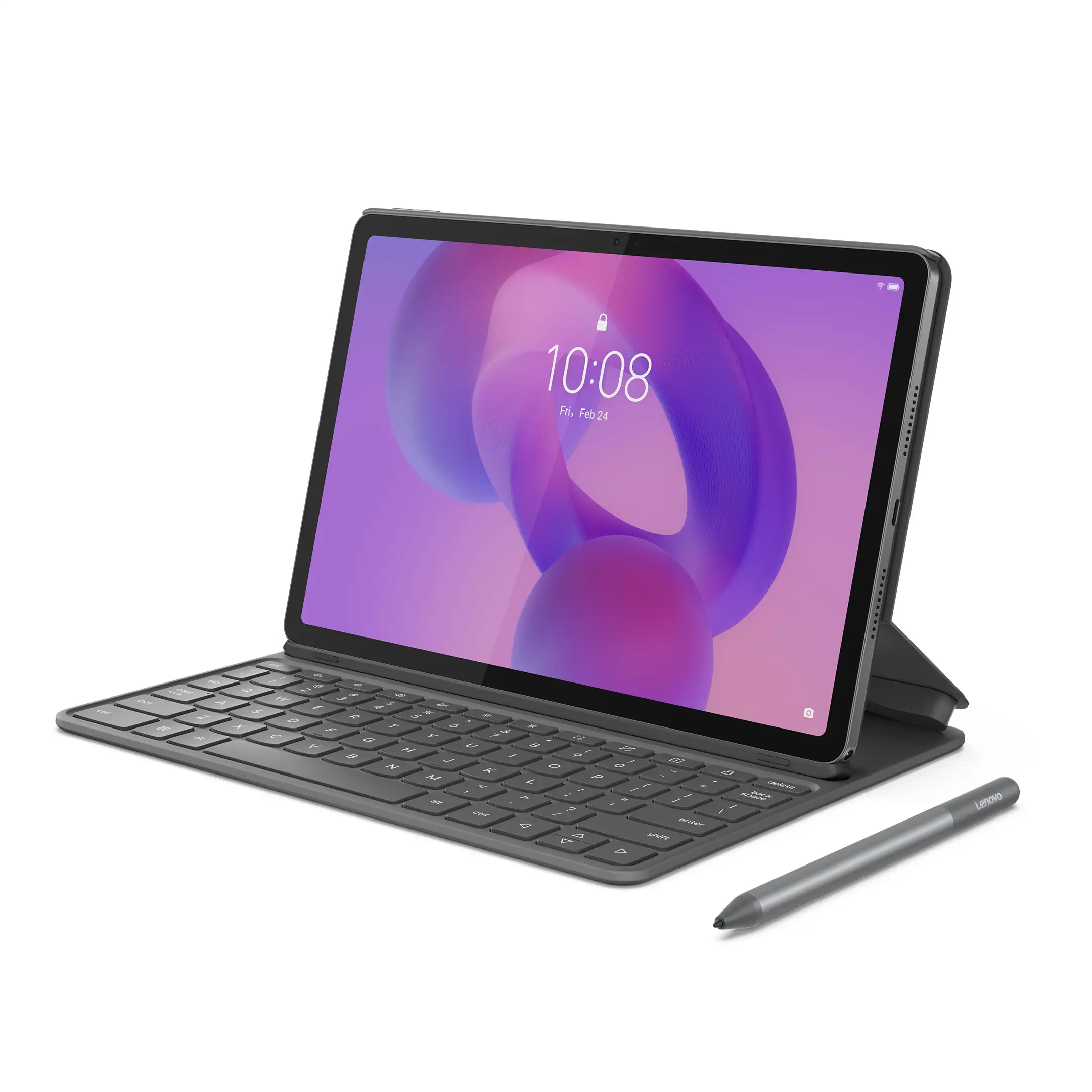 Планшет Lenovo TB336FU keyboard + pen 8/128 Wi-Fi (ZAFR0286UZ) Grey - фото 17