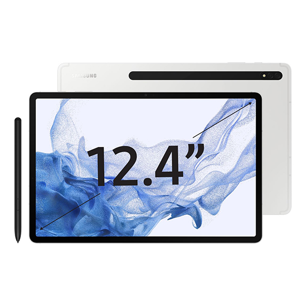 Планшет Samsung Galaxy Tab S8+ 12.4" 12/256GB LTE Silver (SM-X806)