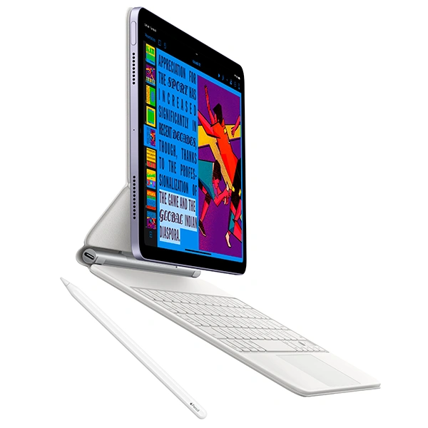 Планшет Apple iPad Air 10.9" (2022) 8/64GB Wi-Fi Starlight (MM9F3RK/A) - фото 6
