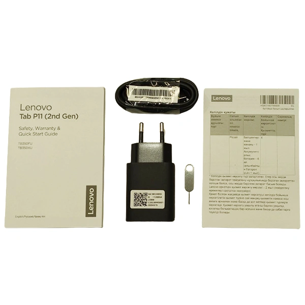 Lenovo планшеті Tab P11 (2nd Gen) 4/128GB (TB350FU) Storm Grey - фото 12