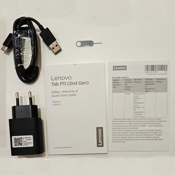 Lenovo планшеті Tab P11 2nd Gen TB350XU 4/128GB (ZABG0031RU) - фото 10