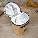 Термос "Арктика", 800 мл, вакуумный, с широким горлом, в чехле, зелёный  - фото 9