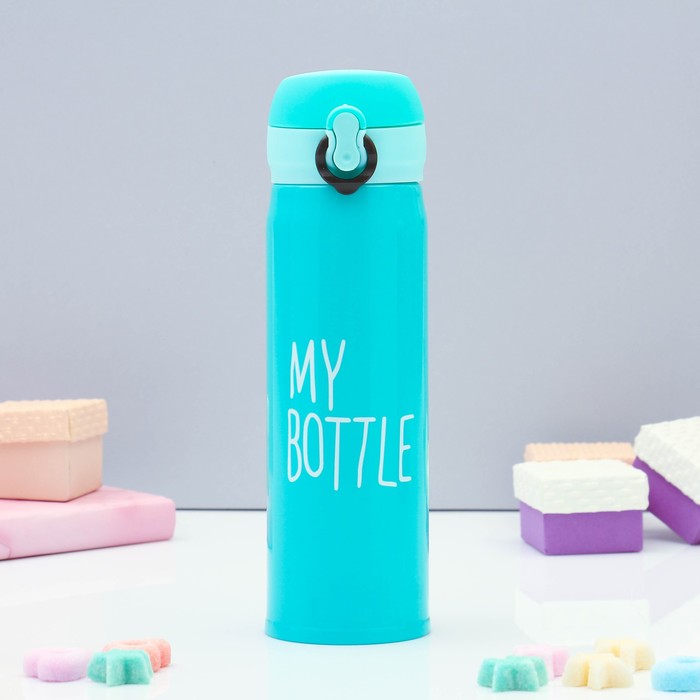 Термос "My bottle", 500 мл, сохраняет тепло 6 ч, 7х22 см, микс 