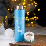 Термос "Зима это время чудес", 400 мл  - фото 5