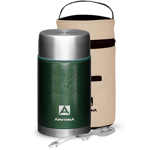 Термос для еды 1 л с супер-широким горлом Арктика 306-1000А