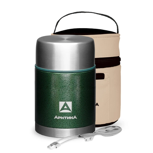 Термос для еды 800 мл с супер-широким горлом Арктика 306-800А