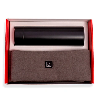 Новогодний подарок к смартфонам VIVO термос с шарфом - фото 2