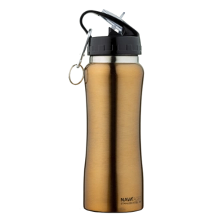 Термобутылка Nava 10-146-020 350мл золотистая 