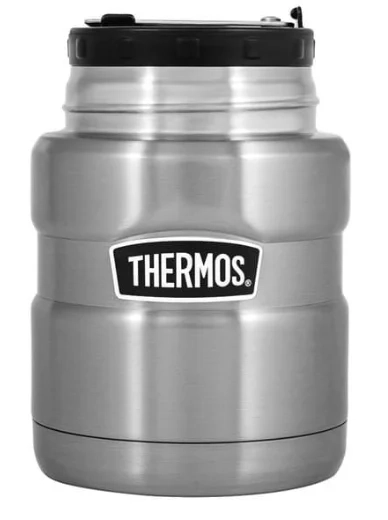 Термос для еды Thermos King SK-3000 SBK 655332 470мл Silver  - фото 3