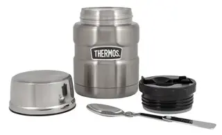 Термос для еды Thermos King SK-3000 SBK 655332 470мл Silver  - фото 4