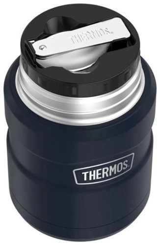 Термос из нерж. стали с ложкой тм THERMOS SK3020# MMB 0,71L 