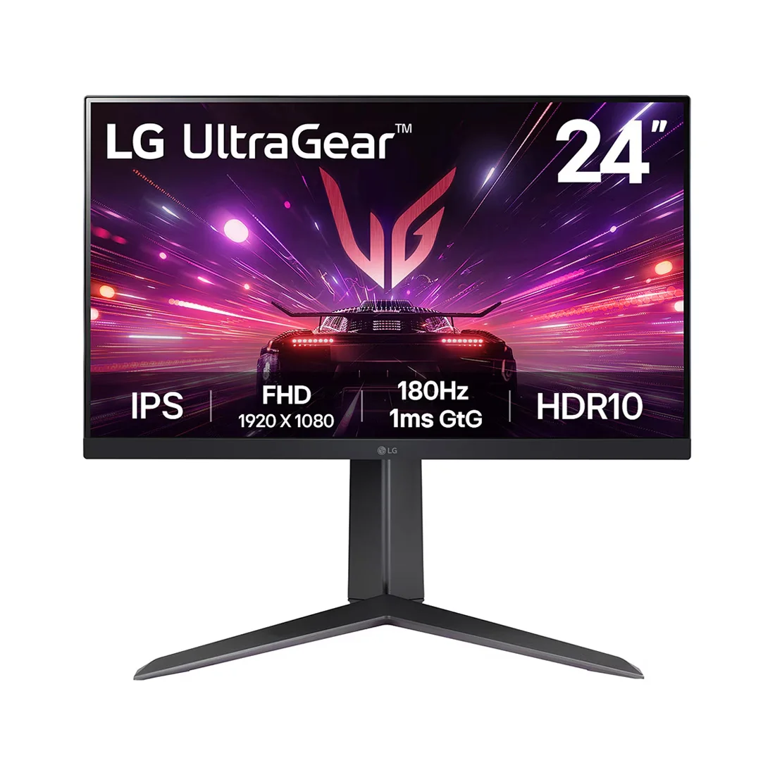 Монитор 24" LG 24GS65F-B  - фото 2