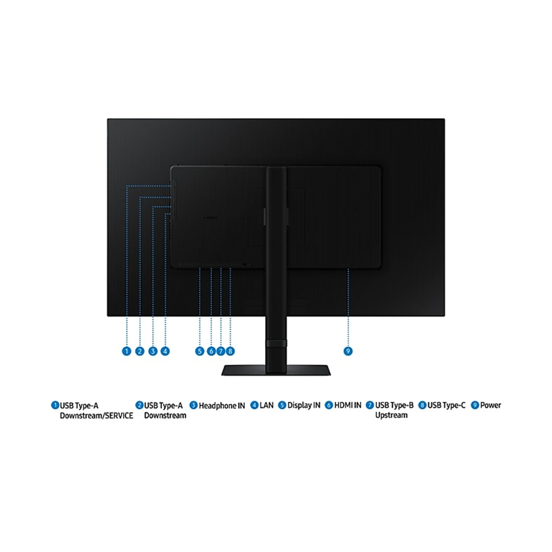 Монитор Samsung 32" LS32D804UAIXCI  - фото 5