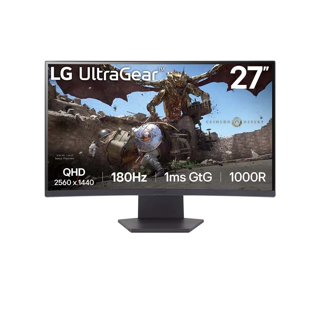 Монитор 27" LG 27GS60QC-B 