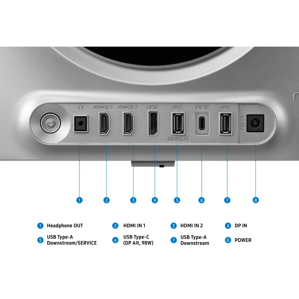 Монитор Samsung LS32HG802SIXCI - фото 15