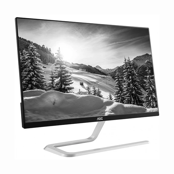 Монитор AOC I2481FXH (23.8" IPS) Silver/Black