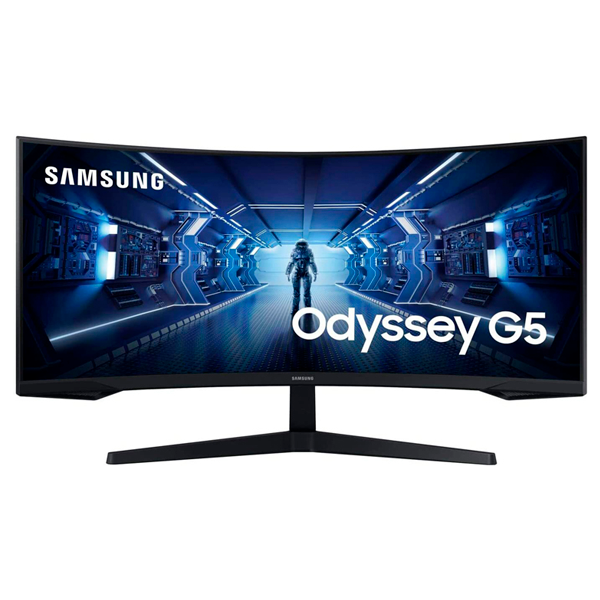 Монитор Samsung 34" Odyssey G5 LC34G55TWWIXCI