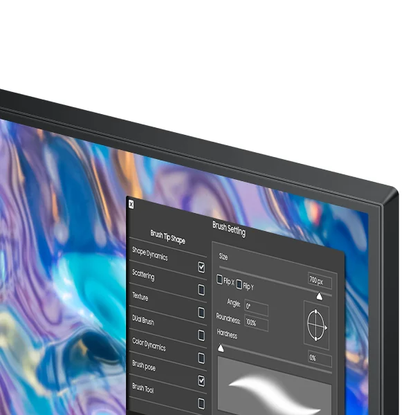 Монитор Samsung 27" QHD LS27B610EQIXCI - фото 10