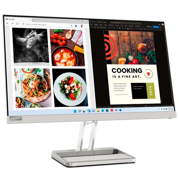 Монитор Lenovo L24i-40 (67A8KAC3EU) - фото 2