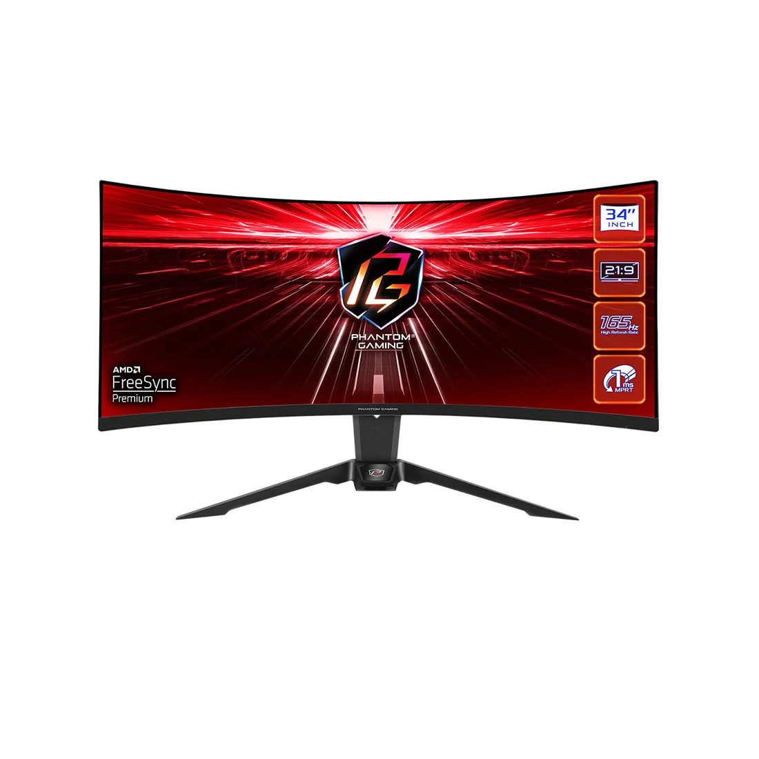 Монитор 34" ASRock PG34WQ15R2B 