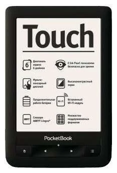 Электронная книга PocketBook PB622-E-CIS Black
