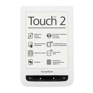 Электронная книга PocketBook PB626-D-CIS 626 Touch Lux 2 White