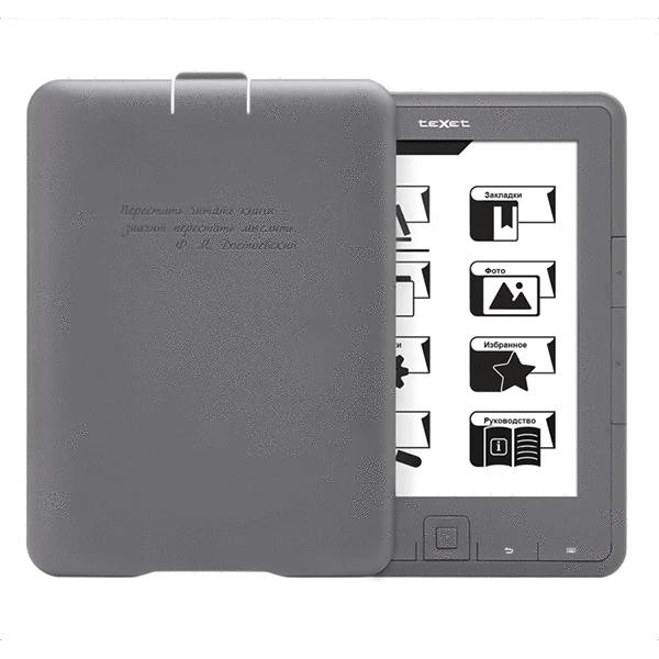 Электронная книга Тexet TB-137SE 4ГБ Black - фото 2
