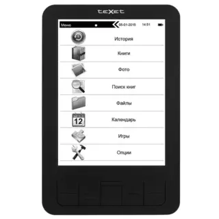 Электронная книга Texet TB-156 Black