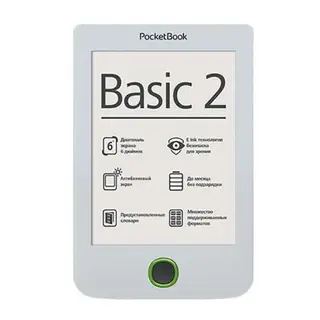 Электронная книга PocketBook PB-614 Basic 2 White