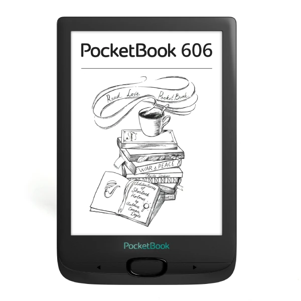 Электронная книга PocketBook 606 PB606-E-CIS Black