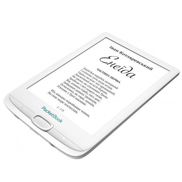 PocketBook электронды кітабі PB606-D-CIS White