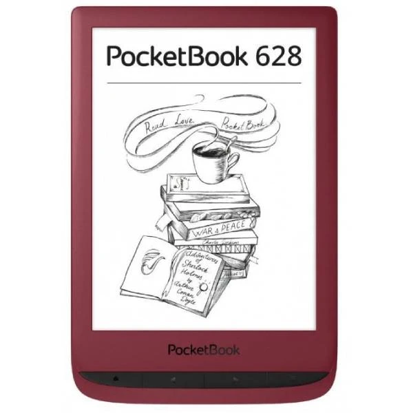 Электронная книга PocketBook 628 PB628-R-CIS Red