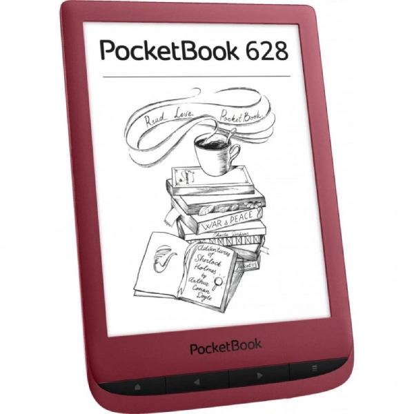 Электронная книга PocketBook 628 PB628-R-CIS Red - фото 2