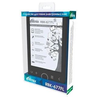 Ritmix электрондық кітабы RBK-677FL Black