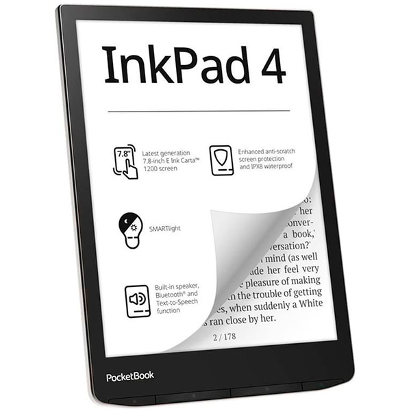 Электронная книга PocketBook PB743G-U-CIS silver