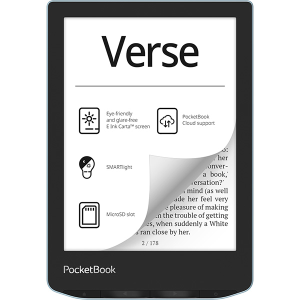 PocketBook электрондық кітабы PB629-M-CIS grey