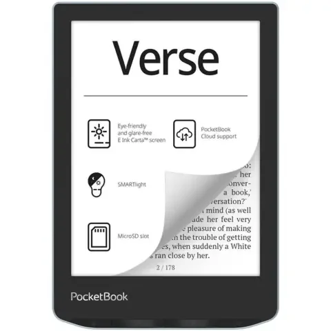 Электронная книга PocketBook 629 Verse PB629-2-CIS Light Blue  - фото 5