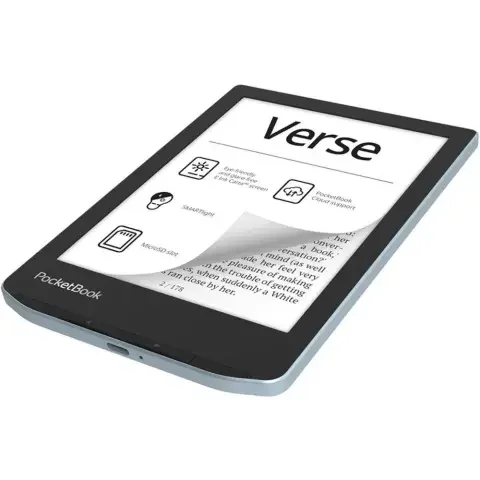 Электронная книга PocketBook 629 Verse PB629-2-CIS Light Blue  - фото 2